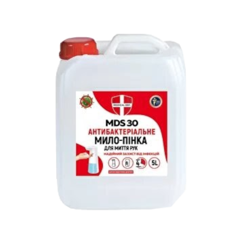 Мило рідке MD МИЛО-ПІНКА ДЛЯ РУК MDS 30, 5 л